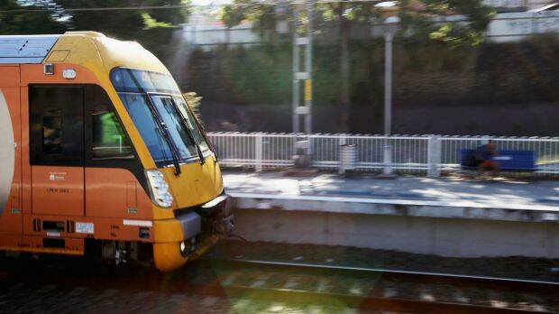 The first of 24 new suburban trains will arrive next year. Photo: Fiona Morris