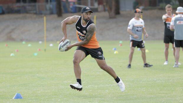 Persistent: Benji Marshall said he had approached the club three times before finally getting a move back to the Tigers. Photo: Dan Talintyre/Wests Tigers