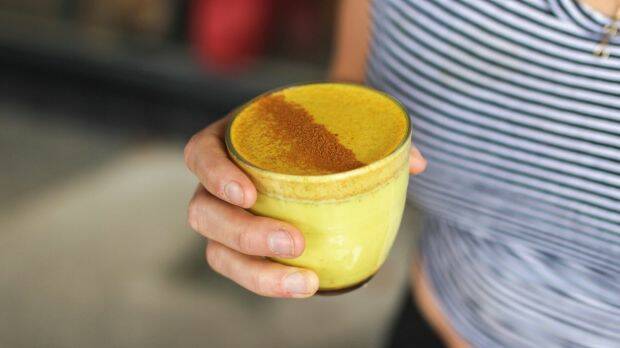 Turmeric lattes are a golden goose for vegan cafes. Photo: Supplied

