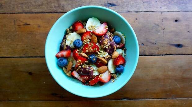 An acai bowl at Bare Naked Bowls, Manly. Photo: Supplied