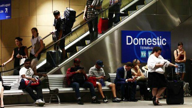The access fee for the train stations at Sydney Airport is $13.80 for an adult. Photo: Dean Sewell