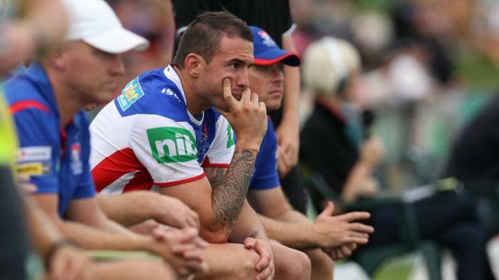 Time out: Darius Boyd is unlikely to play again in the NRL this year. Photo: Jonathan Carroll