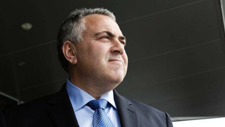 Joe Hockey criticised Labor over its multinational tax policy. Photo: Louie Douvis
