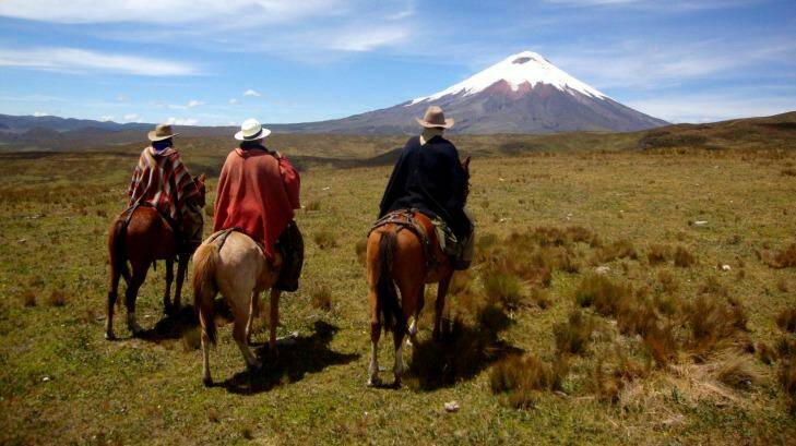 Cotopaxi National Park,Ecuador, is home to the world's highest volcanoes.
