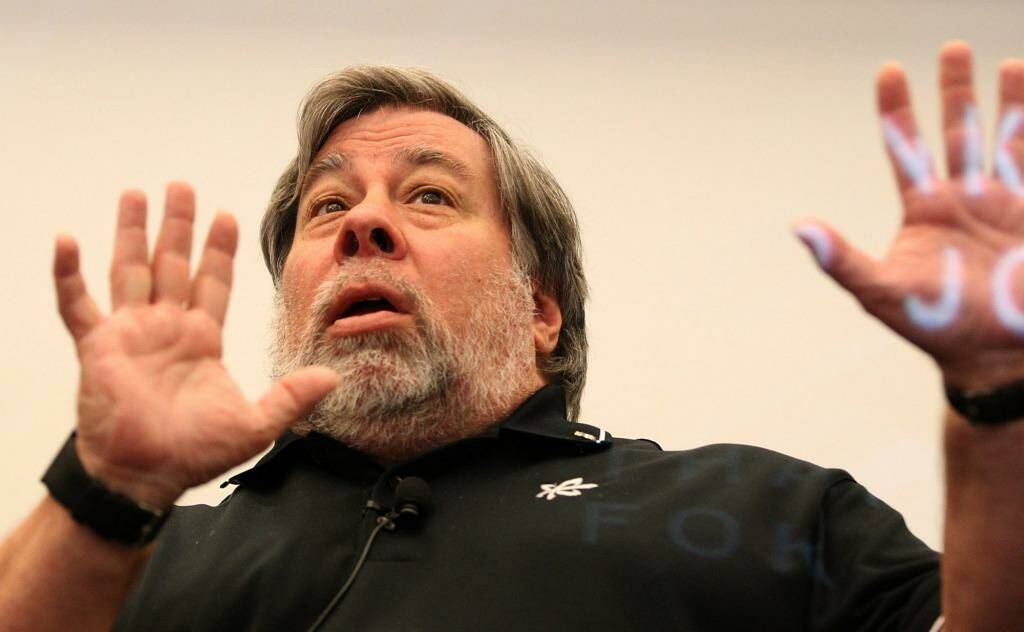 Apple co-founder Steve Wozniak will join UTS in December Photo: Rob Homer