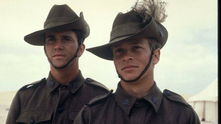 Mel Gibson (left) and Mark Lee in Peter Weir's classic film Gallipoli (1981). New Zealand director Peter Jackson is looking to make a companion film from the New Zealand perspective. Photo: Supplied