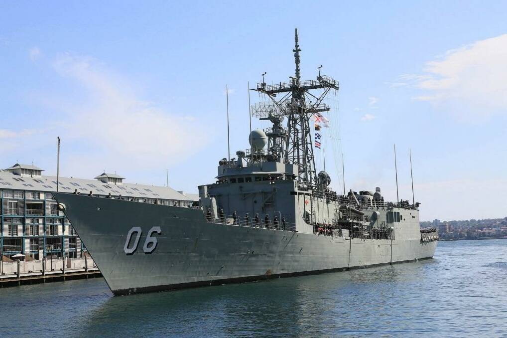 The alleged offences took place aboard the HMAS Newcastle.