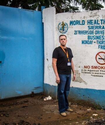 Fighting for survival: Joseph Fair is trying to turn the tide on Ebola.
