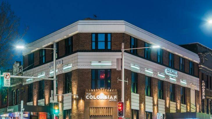 The Colombian Hotel is being sold as the owner, the McHugh family, has relocated overseas Photo: supplied