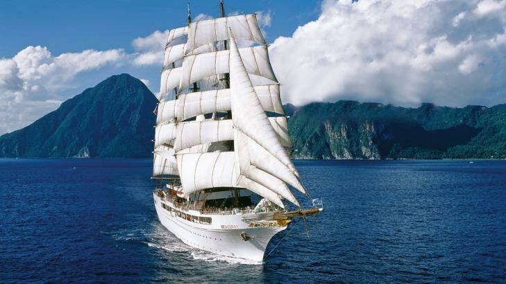 Take a Sea Cloud Cruise on the Sea Cloud II ship.