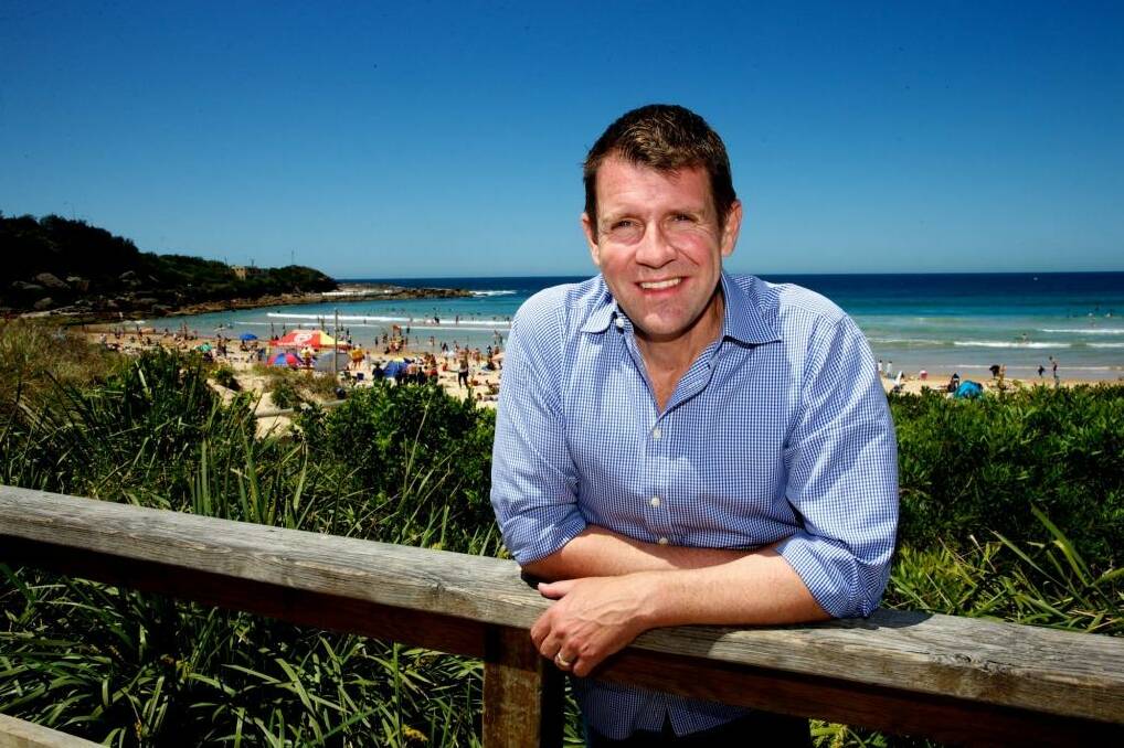 Good news for the government: Premier Mike Baird.  Photo: Edwina Pickles