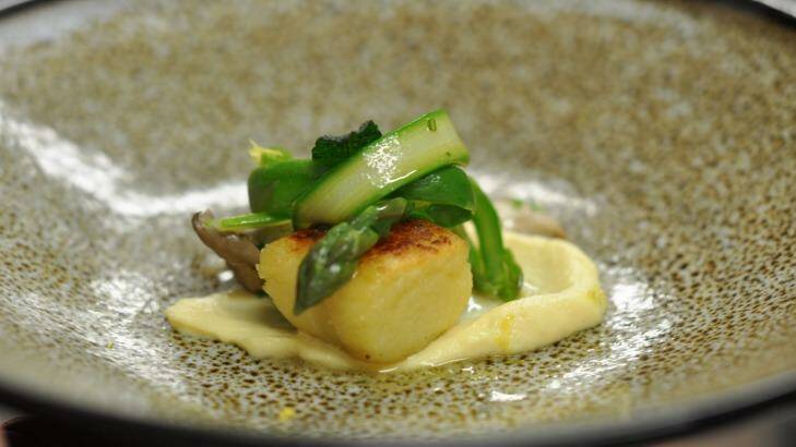 A dish on offer at Sage restaurant’s five-course Taste and Test dinner. Photo: Kat Strand
