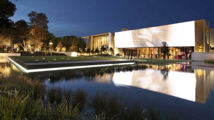 The design of the National Gallery of Australia’s new entrance and Australian Garden by McGregor Coxall. Photo: McGregor Coxall 