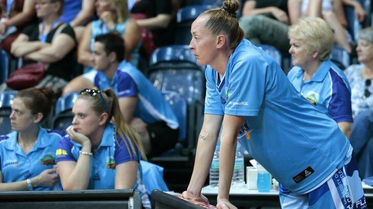 Canberra Capitals veteran Michelle Cosier will not be re-signed for the new season. Photo: Jeffrey Chan
