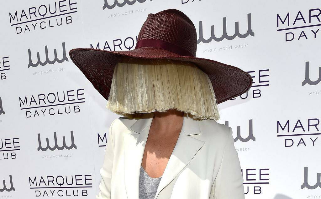 Sia arrives at the Marquee Dayclub's season preview at The Cosmopolitan of Las Vegas on March 21, 2015 in Las Vegas, Nevada. Photo: David Becker