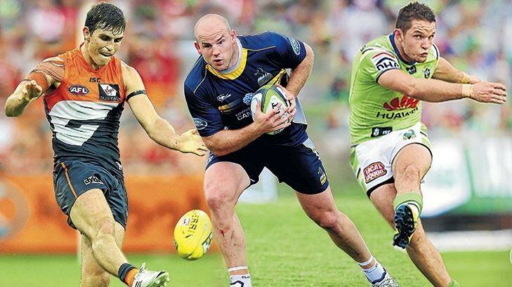 Andrew Barr has plans for a multi-sport ticket that gets you access to Giants, Brumbies and Raiders games.