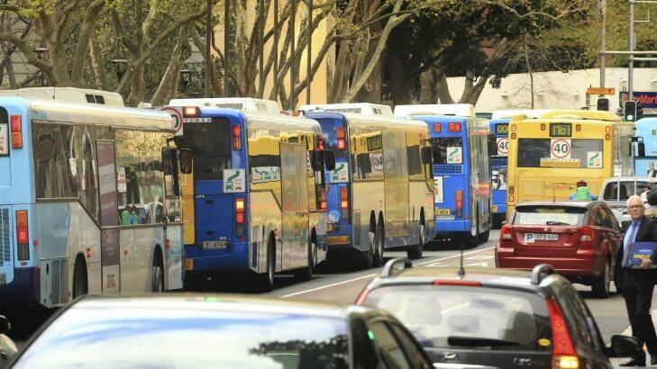 Long bus fares in Sydney are relatively inexpensive.

 Photo: James Alcock