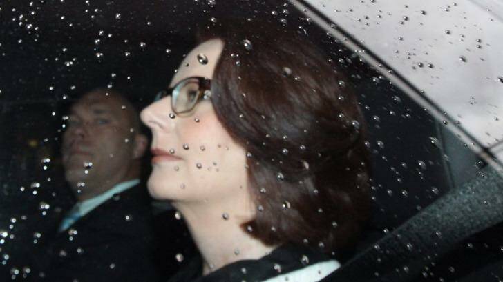 'No grounds for prosecuting': former prime minister Julie Gillard has escaped and adverse finding. Photo: Peter Rae