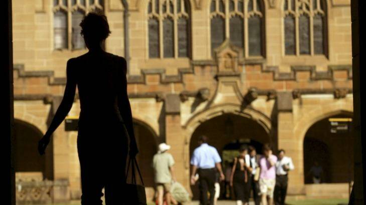 Only 35 per cent of academics at the University of Sydney feel their job is secure. Photo: Paul Jones