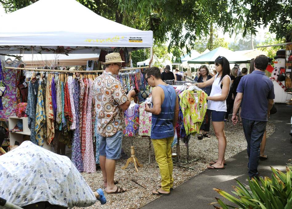 The Forage and Feast Market at the Penrith Regional Gallery attracts a wide range of artisans and stalls.