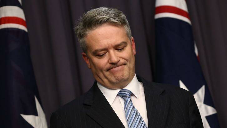 Not ruling out tax-payer funded donations: Mathias Cormann. Photo: Andrew Meares