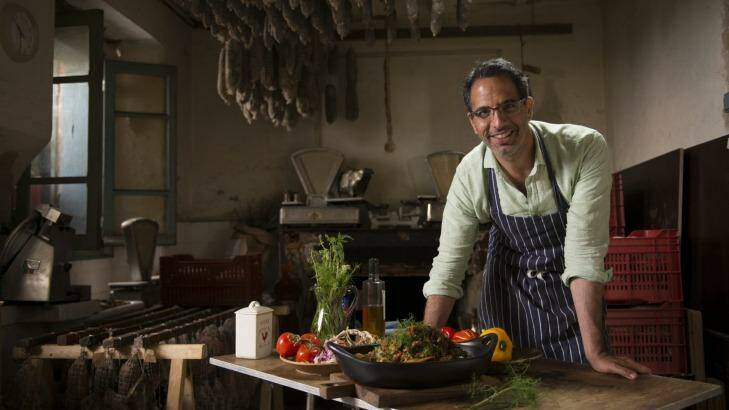 Ready to have a dip: chef and author Yotam Ottolenghi.