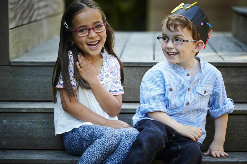 BRIGHT EYES: Eye tests for children are an important part of school preparation. Picture: SUPPLIED. 
