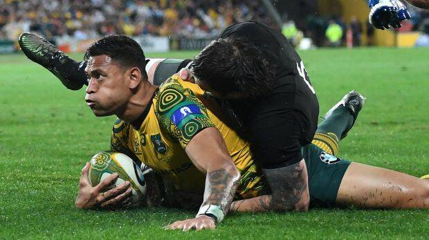 Out of nowhere: Michael Cheika has announced Israel Folau will take a break from rugby. Photo: AAP