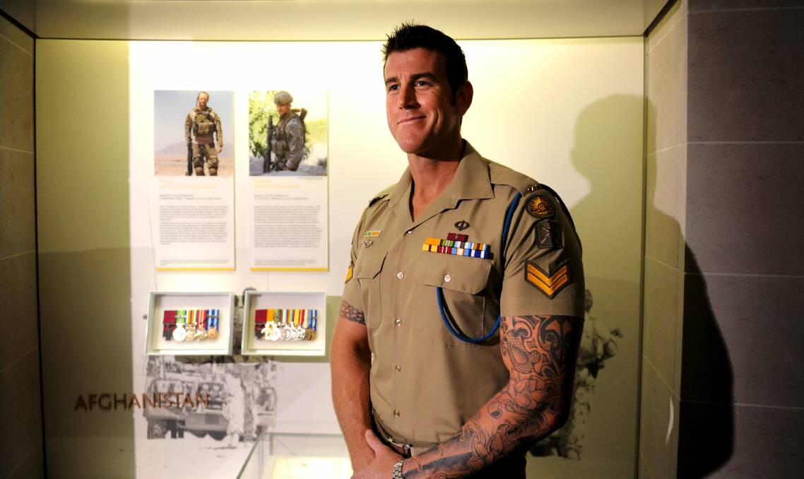 Corporal Ben Roberts-Smith won the Victorian Cross for Australia showing his brand of leadership. Fairfax Digital Media. 