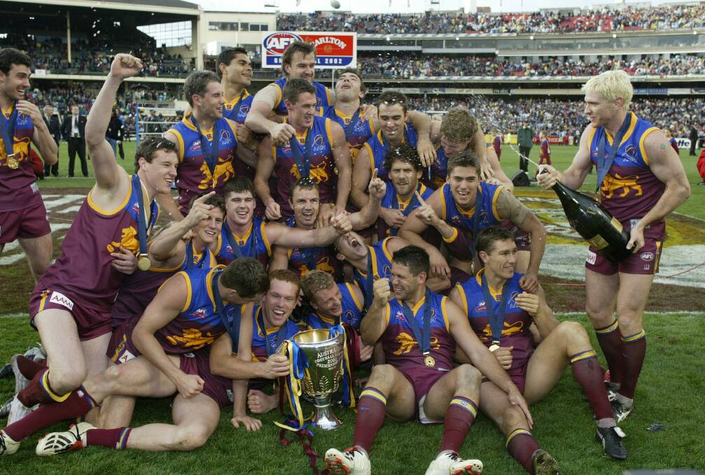 Brisbane wins narrowly over a shattered Collingwood. Fairfax photos.