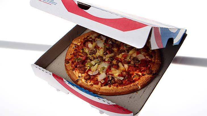 What's in the box?: Domino's pizza is the worst fast food offender. Photo: Rob Homer