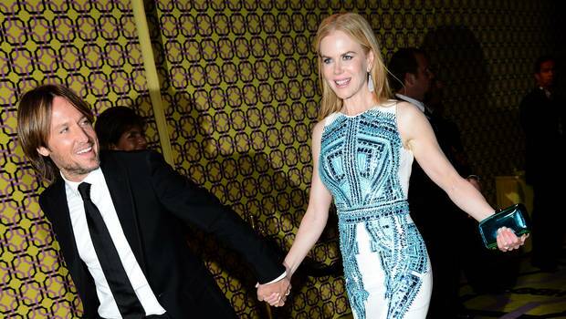 Musician Keith Urban (L) and actress Nicole Kidman arrive at HBO's Annual Emmy Awards Post Awards Reception