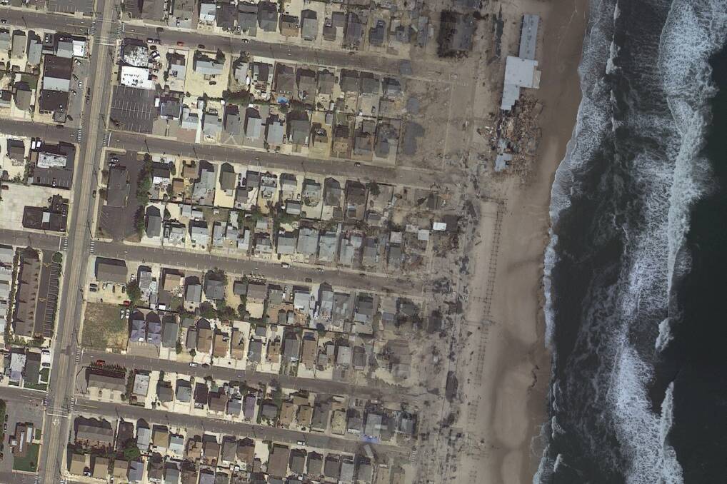 Interactive: Before and after Superstorm Sandy